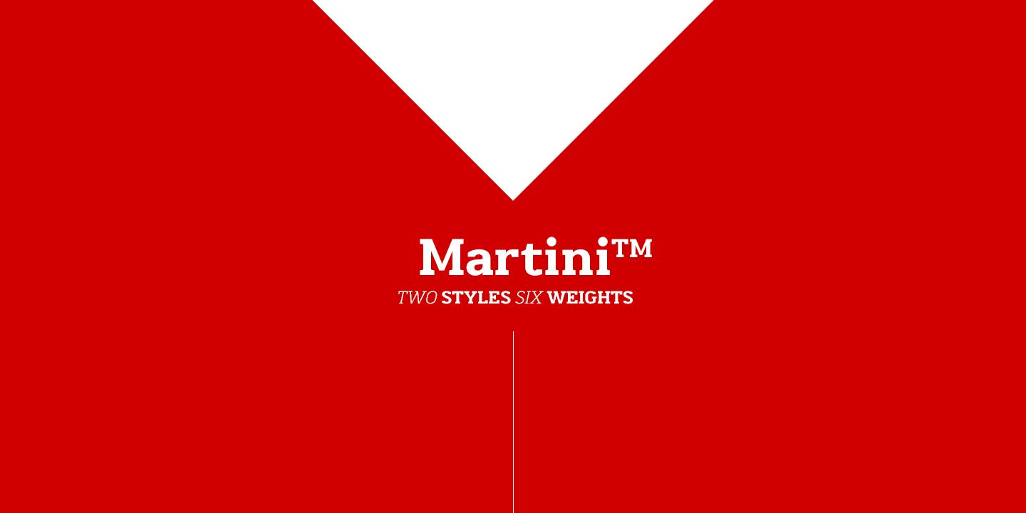 Martini Font